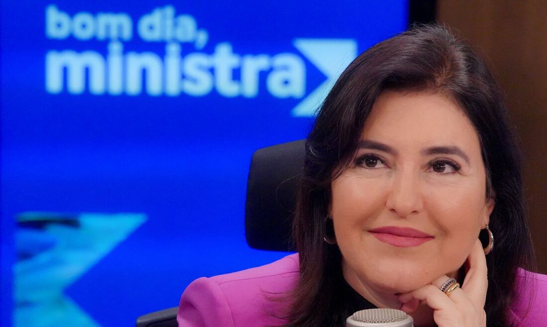 Tebet no programa Bom dia, ministra