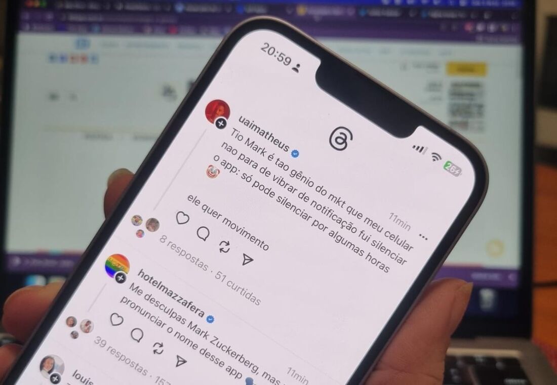 Threads é o novo aplicativo da Meta