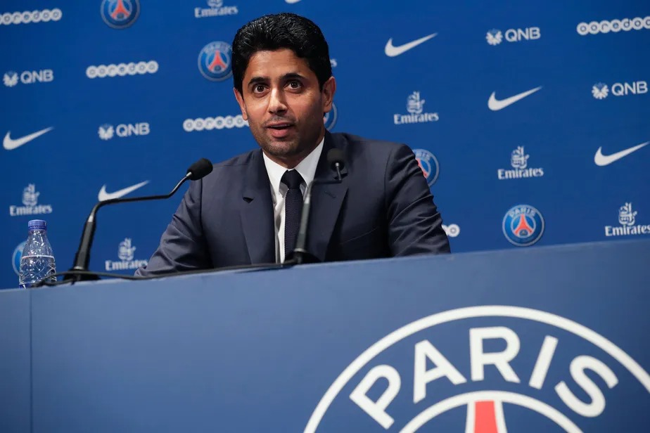 Nasser Al-Khelaifi é presidente do PSG