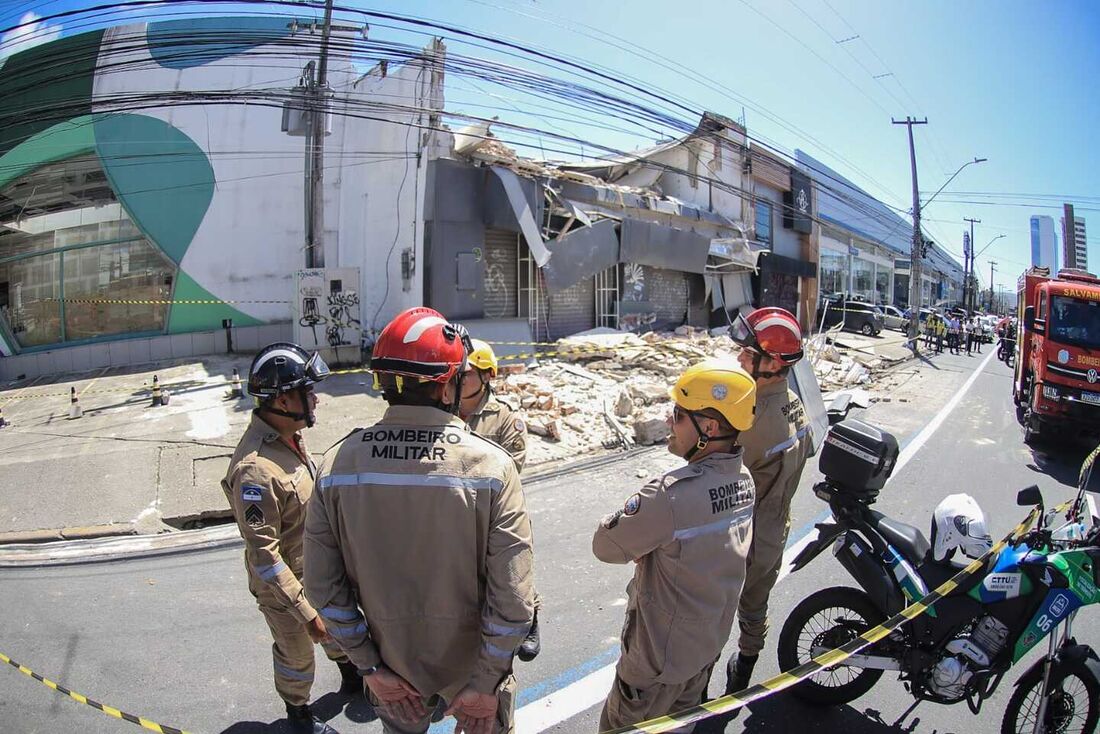 Alguns vizinhos da área relataram os momentos de apreensão