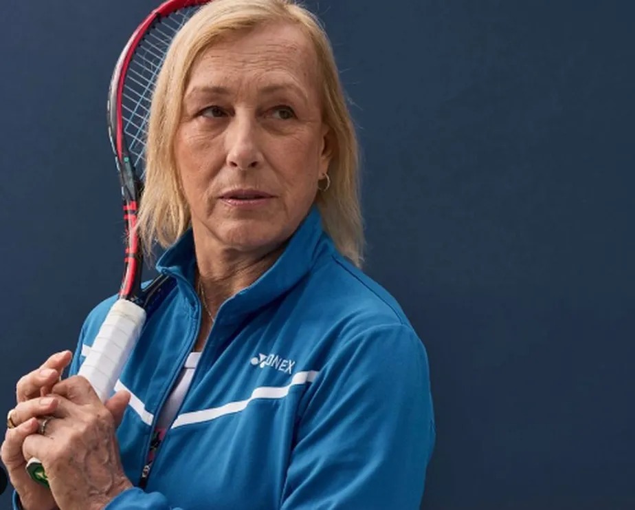 Martina Navratilova foi diagnosticada com câncer de mama e garganta em dezembro de 2022 