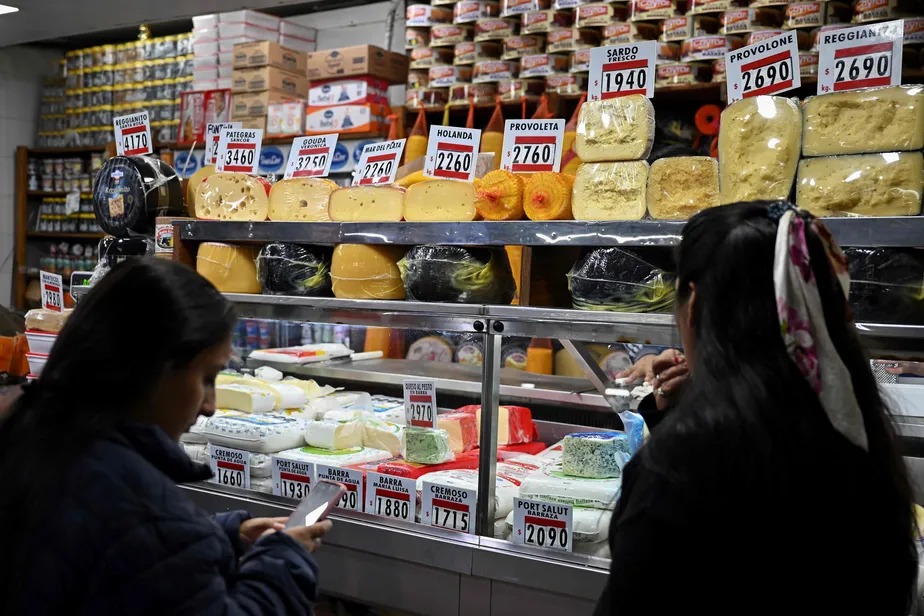 Mercado Central de Buenos Aires. Argentina tem uma das maiores taxas de inflação do mundo 