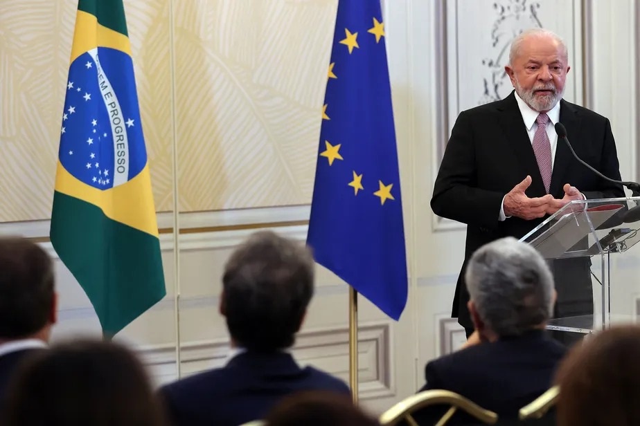 Presidente Luiz Inácio Lula da Silva em Bruxelas 