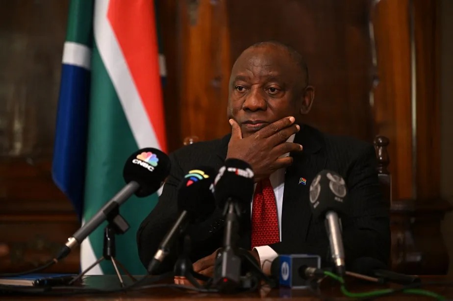 Presidente da África do Sul, Cyril Ramaphosa