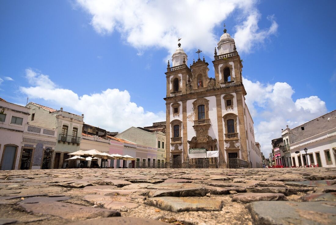 Pátio de Sâo Pedro, no Recife