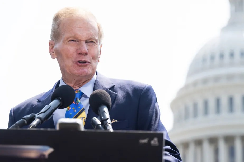 O administrador da Nasa, Bill Nelson 