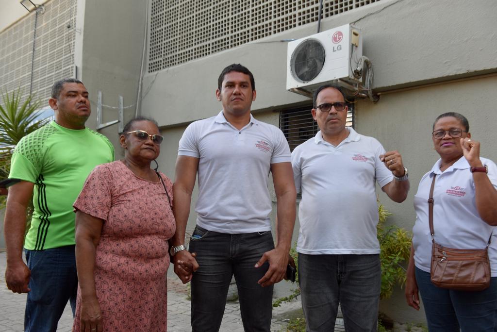 Momento em que Aldo Lima deixa Ceplanc após ser detido