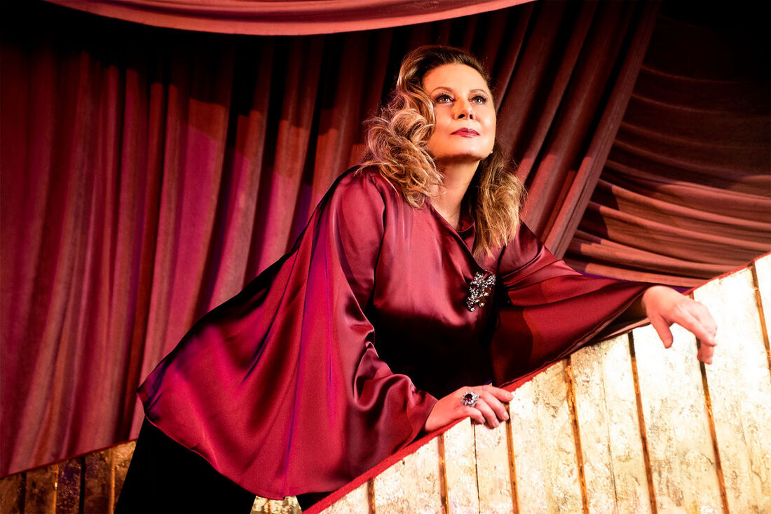 A atriz Vera Fischer