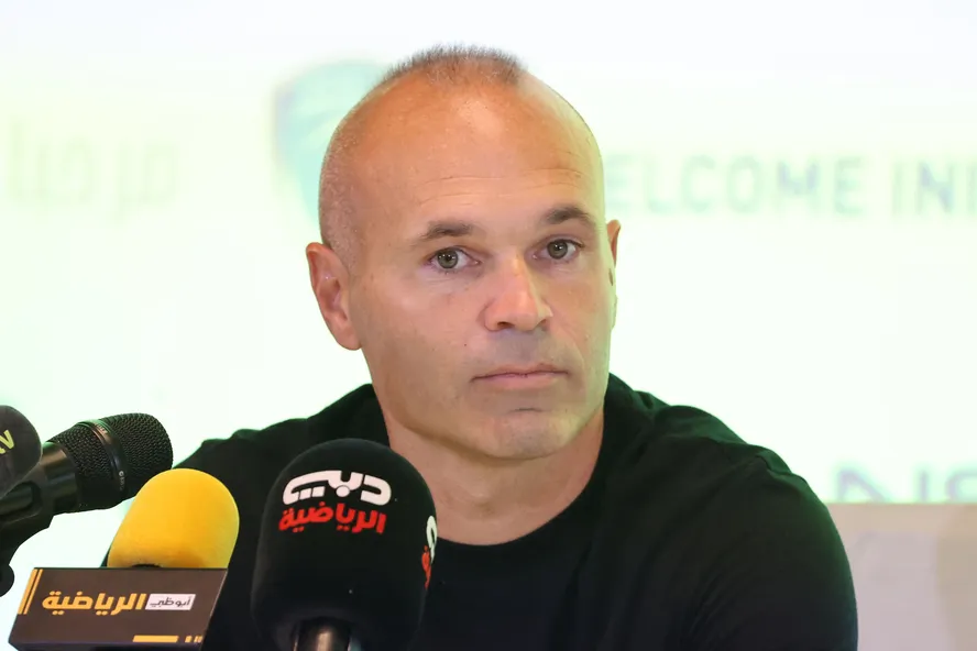 Andres Iniesta: atualmente no Emirates Club 