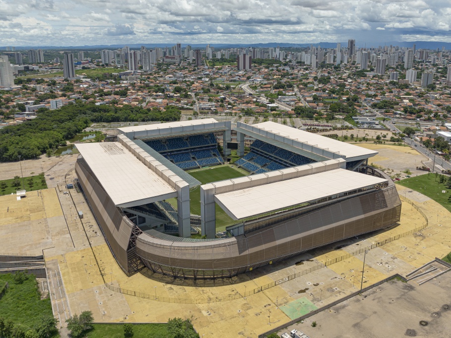 Arena Pantanal, estádio construído para a Copa do Mundo de 2014