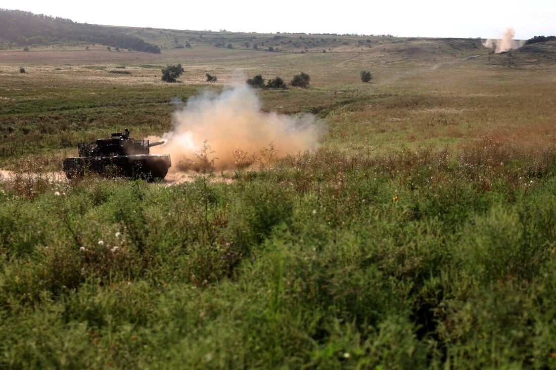 Tankmen da 93ª Brigada Mecanizada "Kholodnyi Yar"