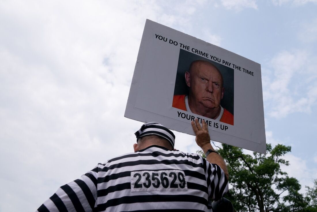 Manifestações contra Donald Trump