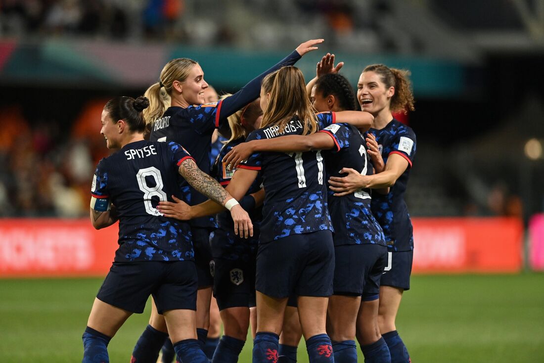 Holanda passou em primeiro no grupo E da Copa do Mundo feminina 