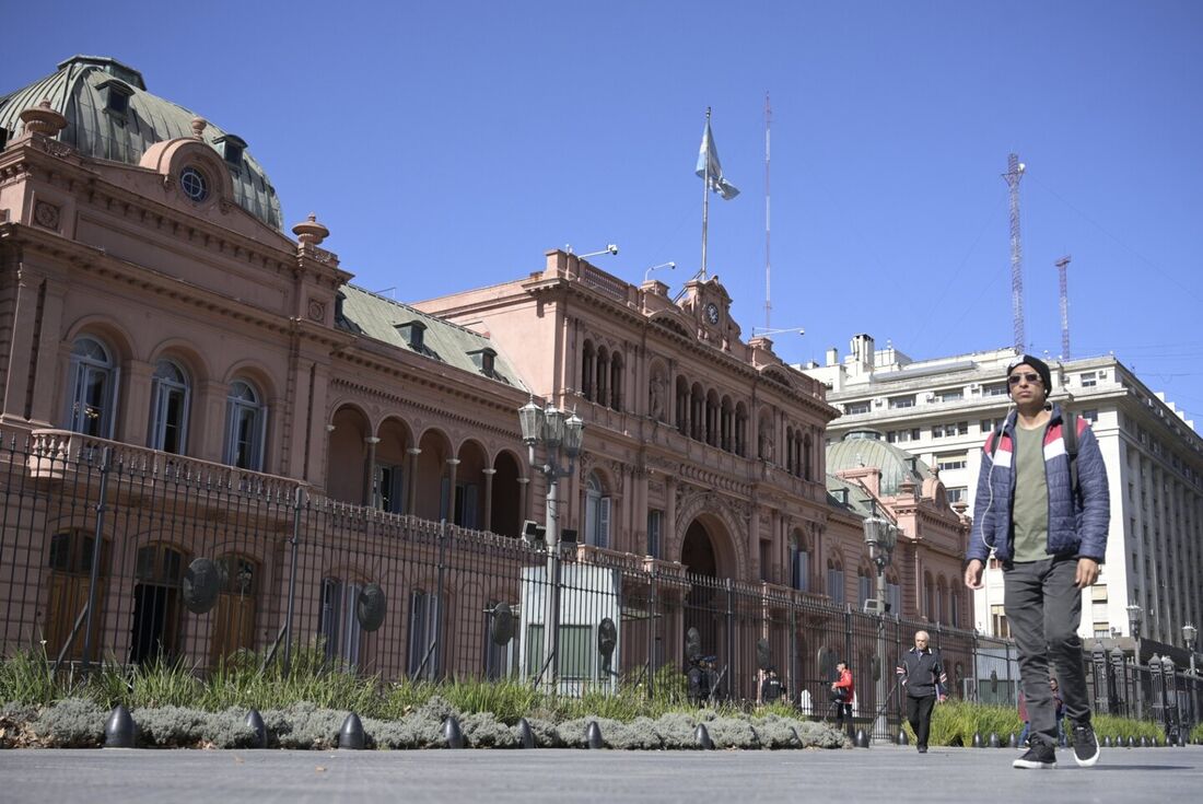 Palácio Presidencial Casa Rosada em Buenos Aires 