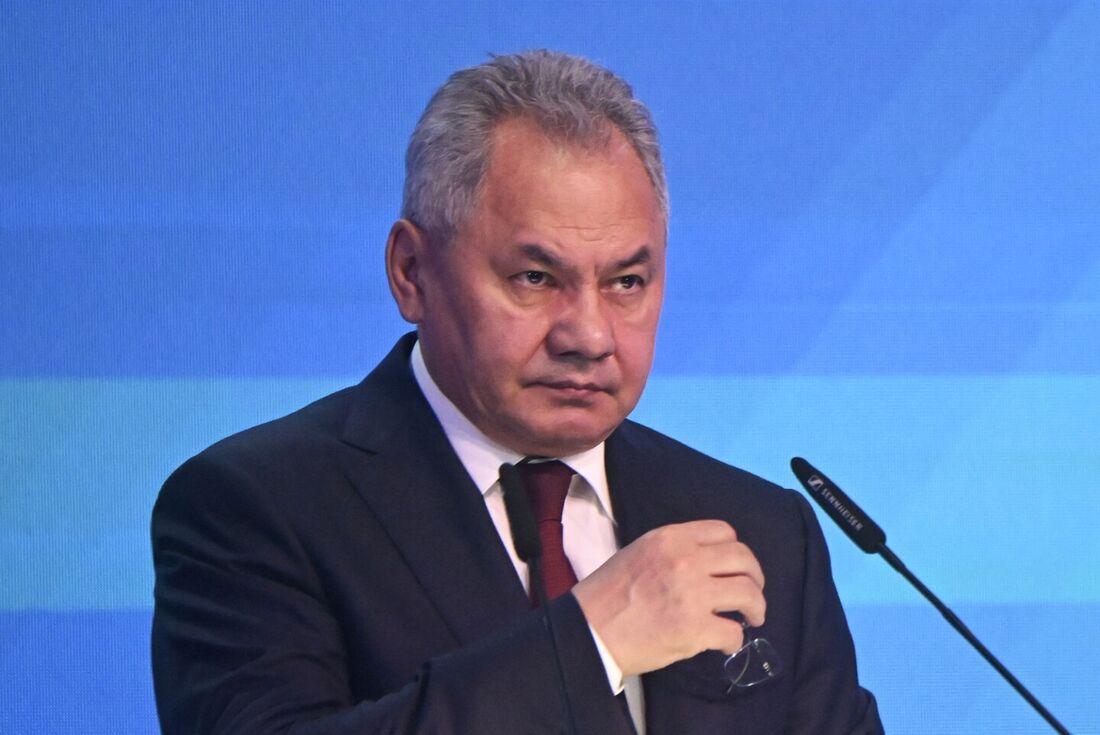 Sergei Shoigu, discursa durante a Conferência de Moscou