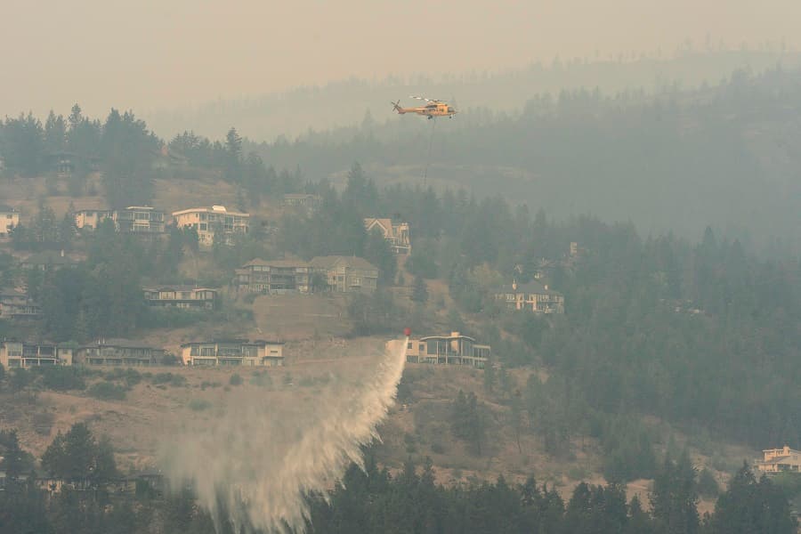 Incêndios no Canadá