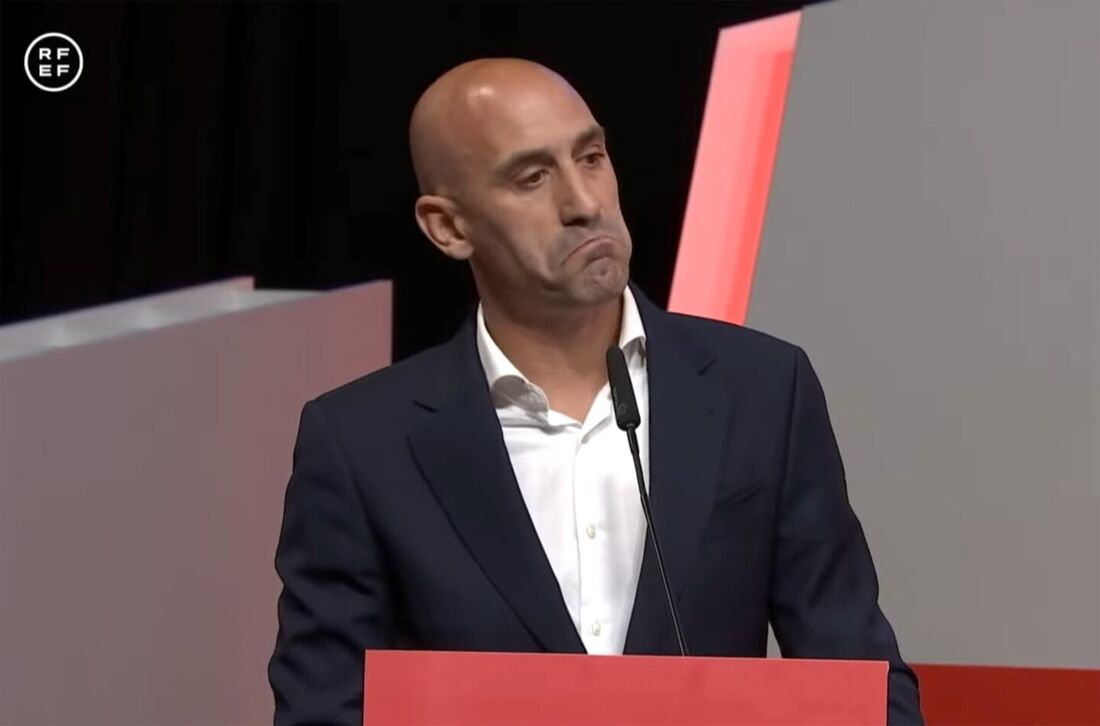 Discurso de Luis Rubiales repercutiu negativamente no mundo inteiro