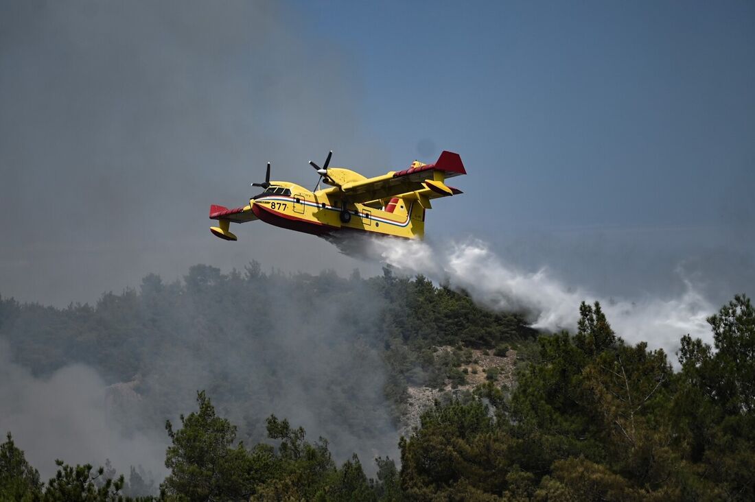 Incêndios na Grécia