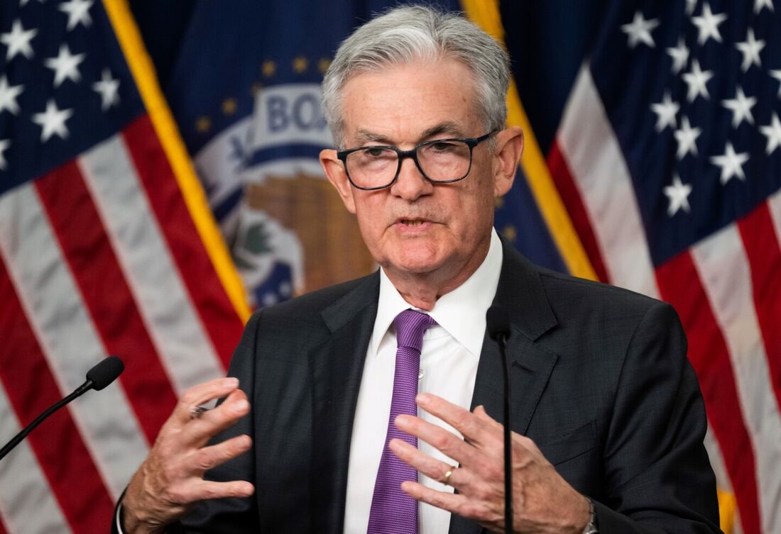 Jerome Powell, presidente do Fed