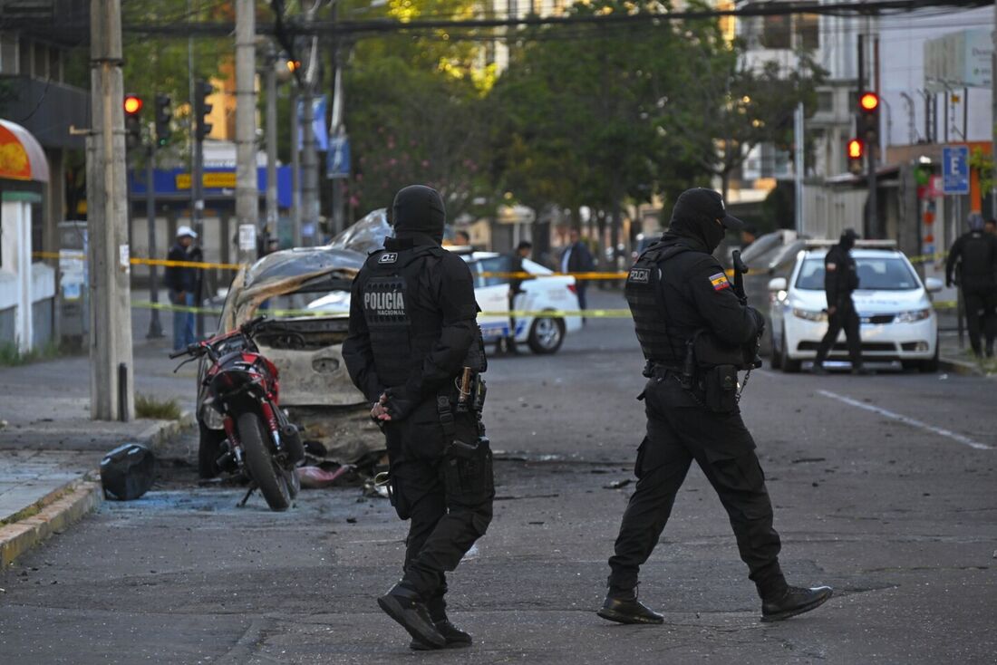 Quito, capital do Equador, é alvo de ataques