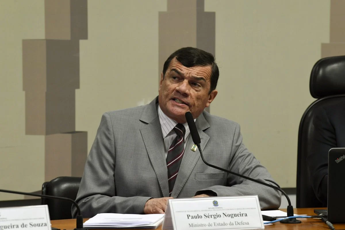 Ex ministro da Defesa, Paulo Sérgio Nogueira de Oliveira