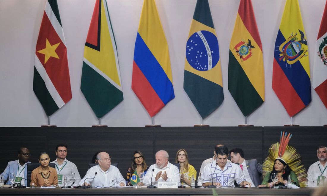 Presidente Lula em discurso na Cúpula da Amazônia 