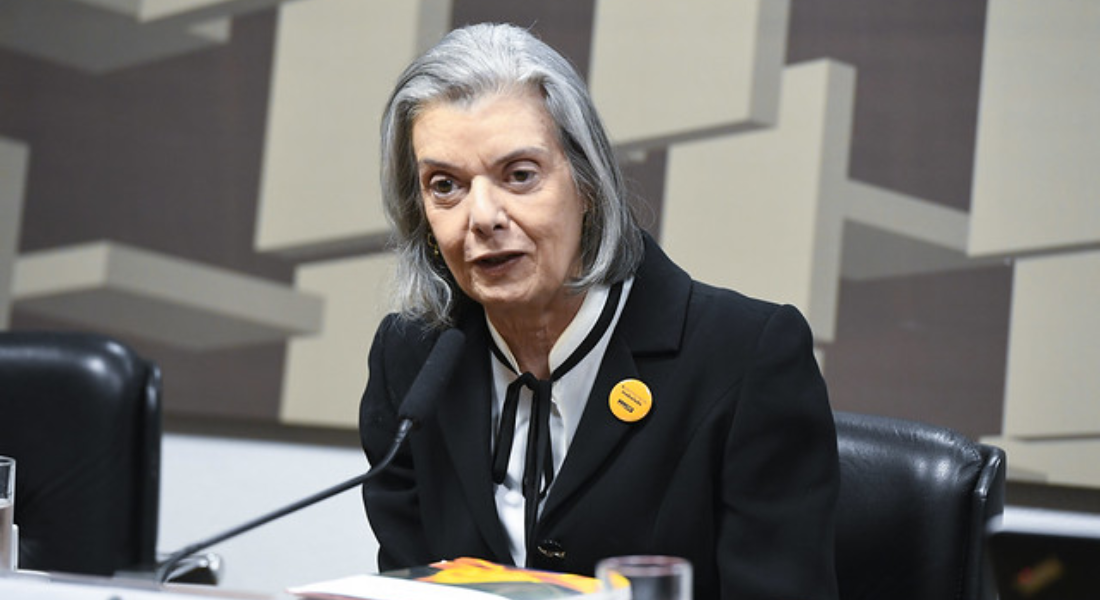 A ministra Cármen Lúcia, presidente do Tribunal Superior Eleitoral