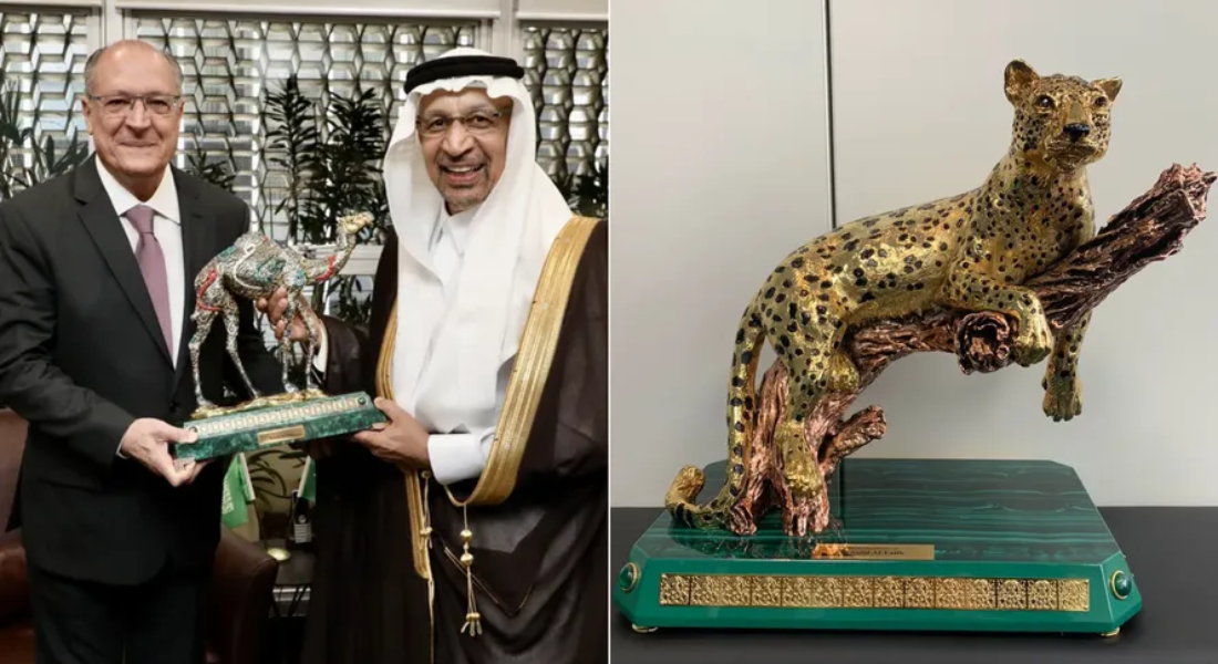 Imagens dadas pelo ministro saudita