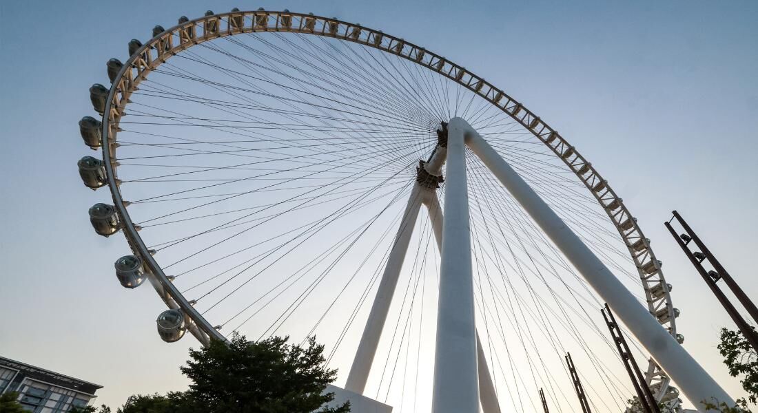 Interrupção Da Maior Roda Gigante Do Mundo Em Dubai Continua Sendo Um