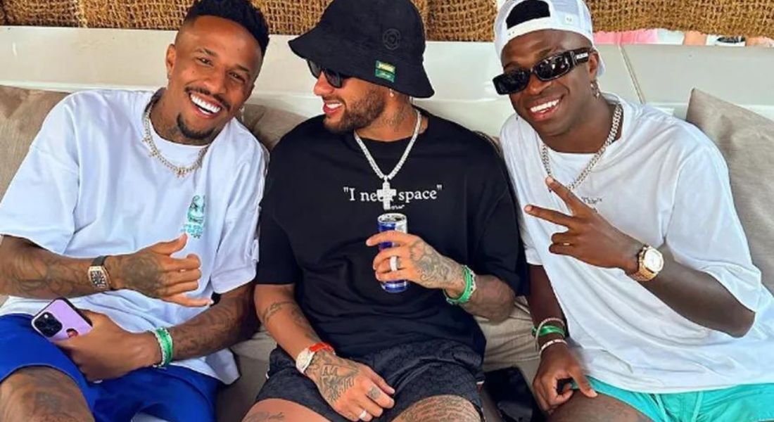 Militão, Neymar e Vini Jr