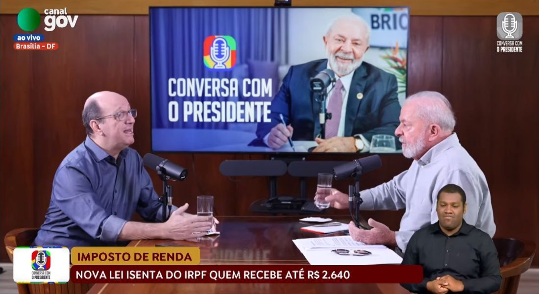 Lula em live semanal