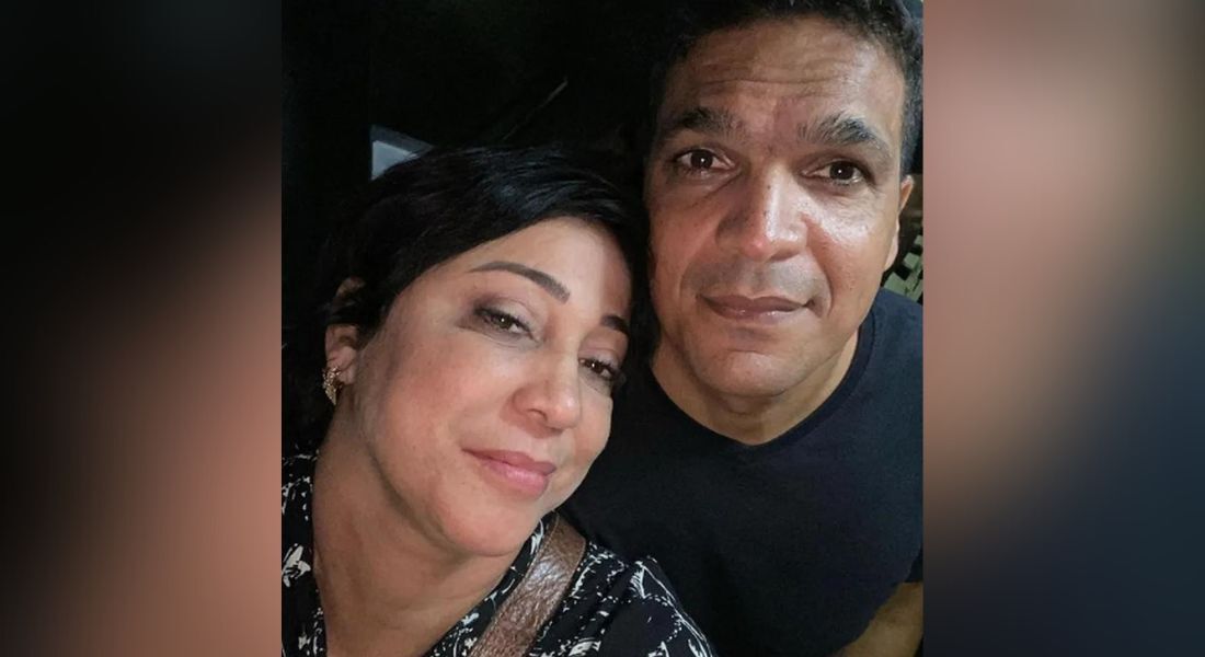 Cristiane Daciolo posa com o marido, o ex-presidenciável Cabo Daciolo