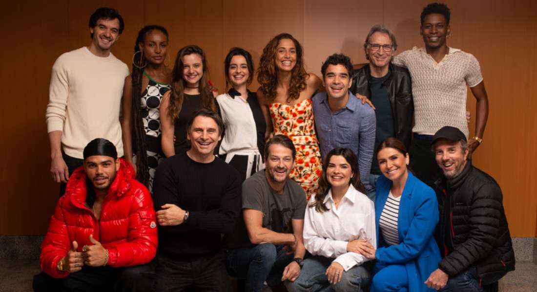 Elenco de "Beleza Fatal" se reuniu no Rio de Janeiro