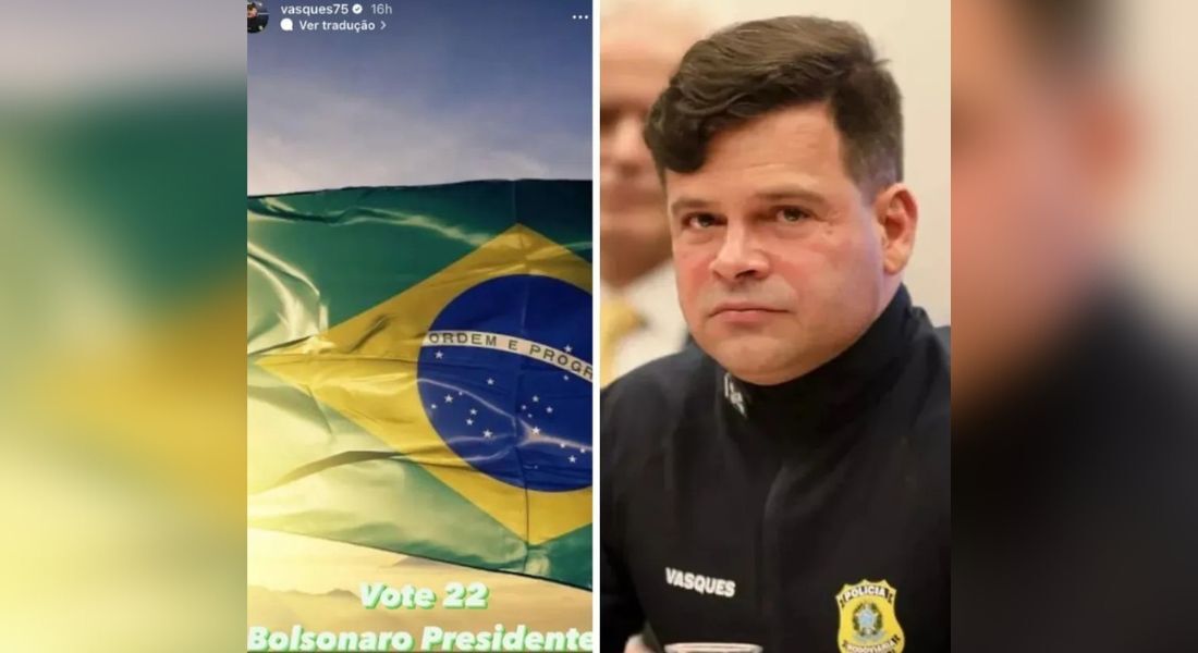 Preso pela PF, ex-diretor da PRF pediu votos para Bolsonaro um dia antes do segundo turno e depois apagou post