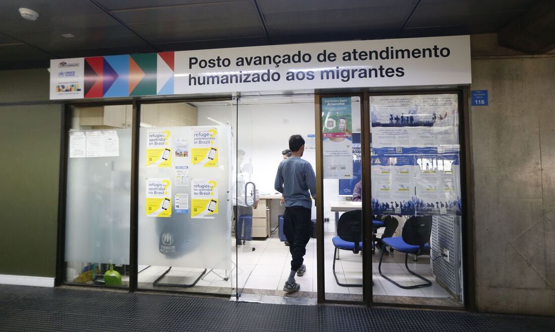 Posto de atendimento humanizado aos migrantes