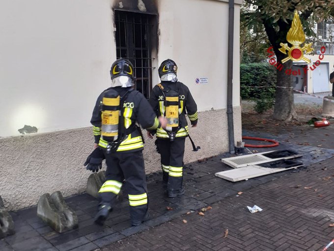 Incêndio em Parma, Itália