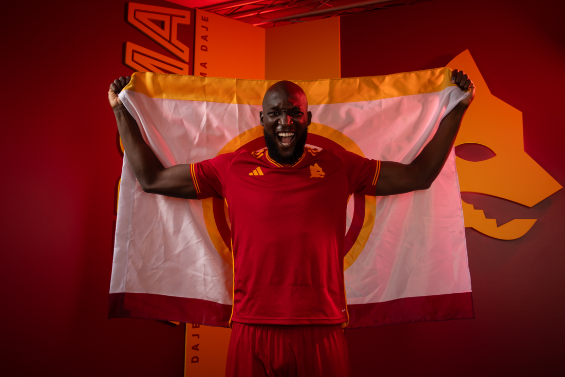 Romero Lukaku é apresentado na Roma