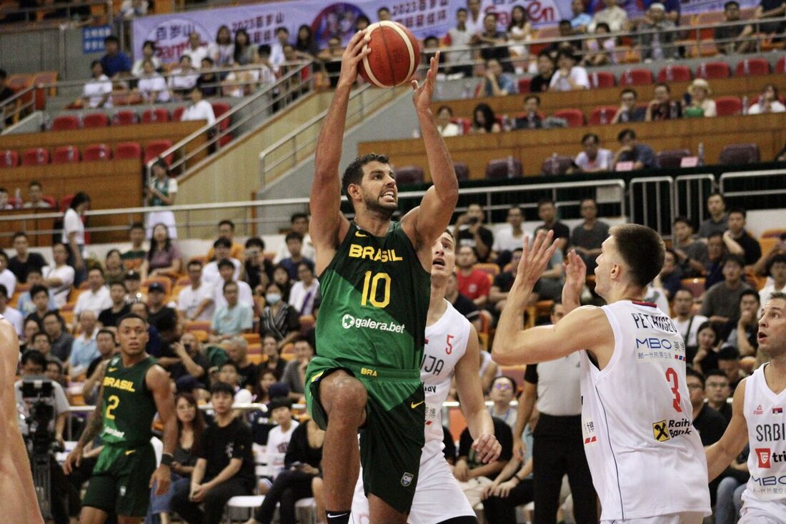 Tim Soares, um dos titulares do quinteto inicial brasileiro