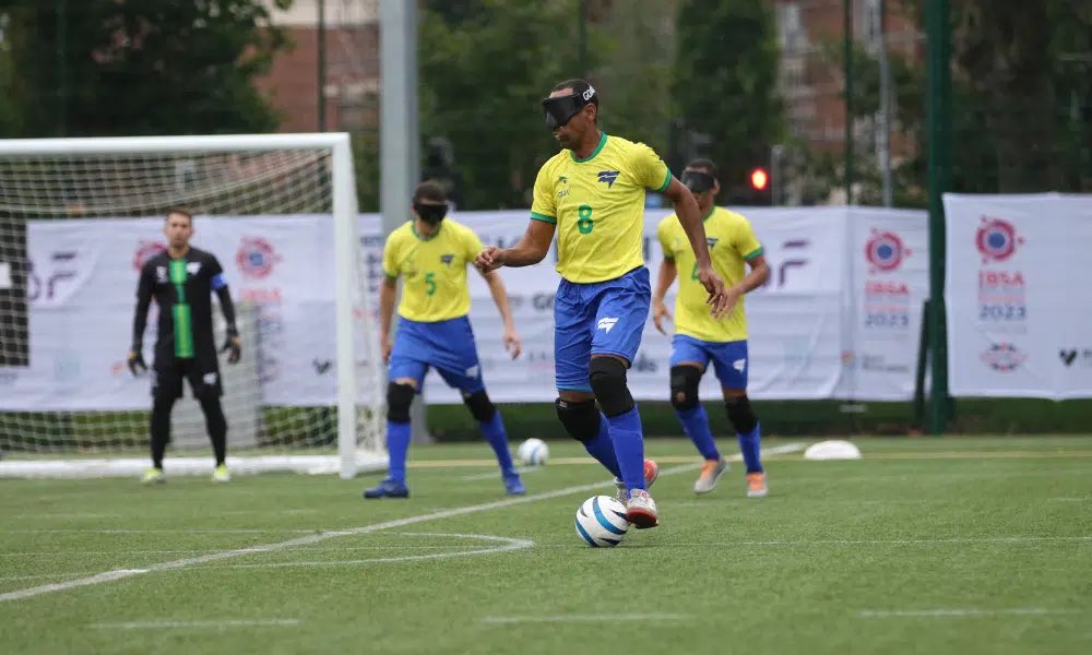 Futebol de cegos: Brasil perde nos pênaltis e é vice na Copa América