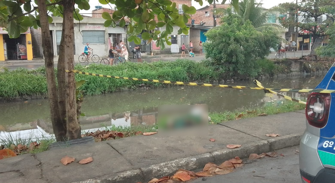 Corpo foi achado em canal de Jardim Piedade