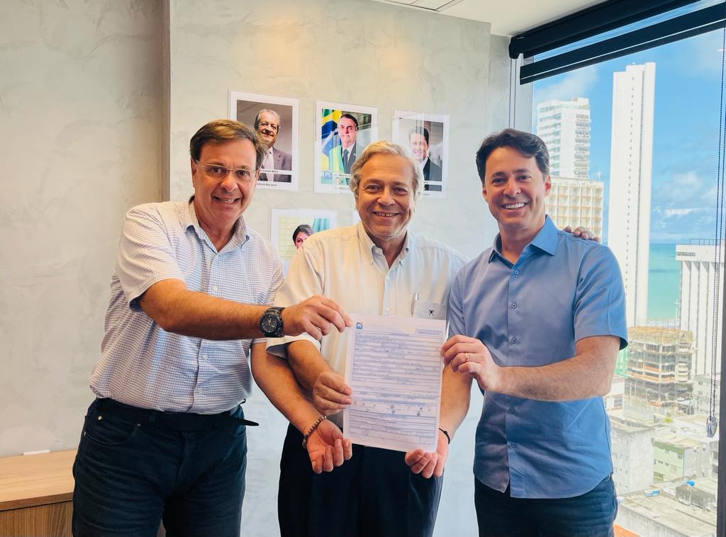 Gilson Machado, Orlando Duarte e Anderson Ferreira