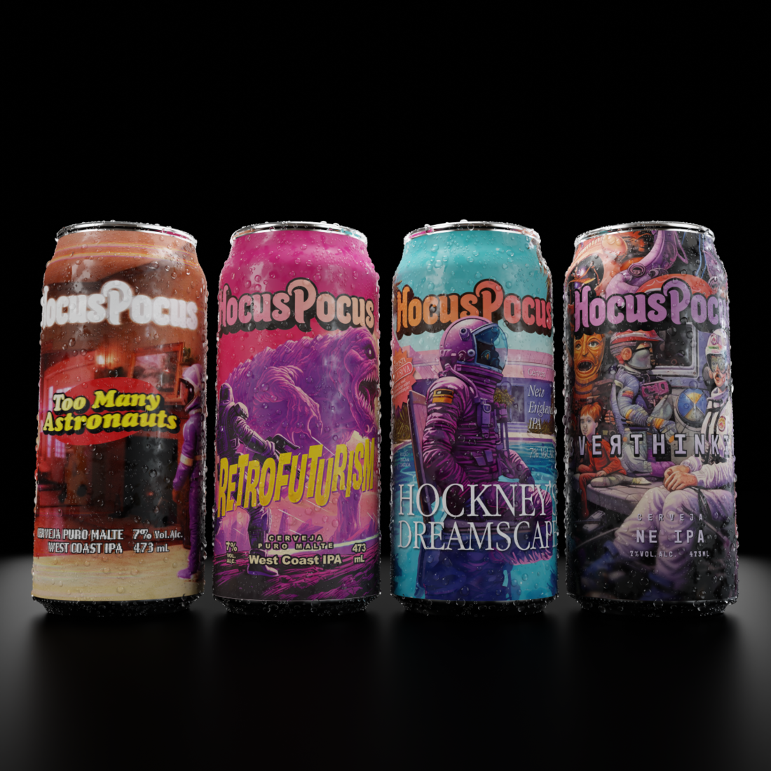 Cervejaria carioca Hocus Pocus produz bebidas com nomes divertidos