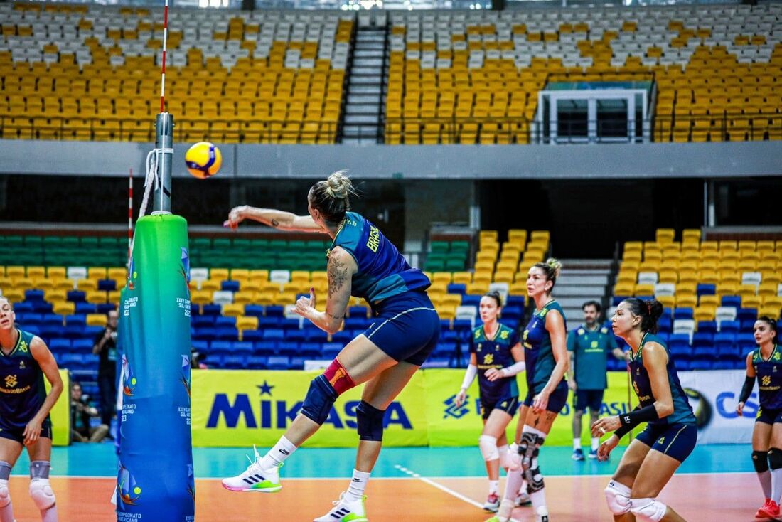 A seleção brasileira feminina de vôlei já sabe quem vai ser o