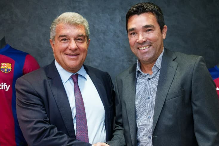 Deco é o novo diretor do Barcelona 