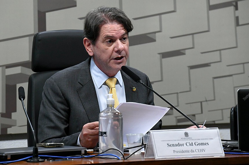 Cid Gomes preside a Comissão Especial para Debate de Políticas Públicas sobre Hidrogênio Verde