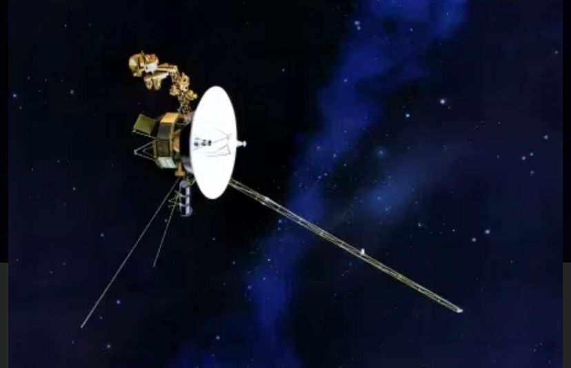 Voyager 2, enviada ao espaço em 1977 e localizada a 19,9 bilhões de quilômetros da Terra, enviou um sinal