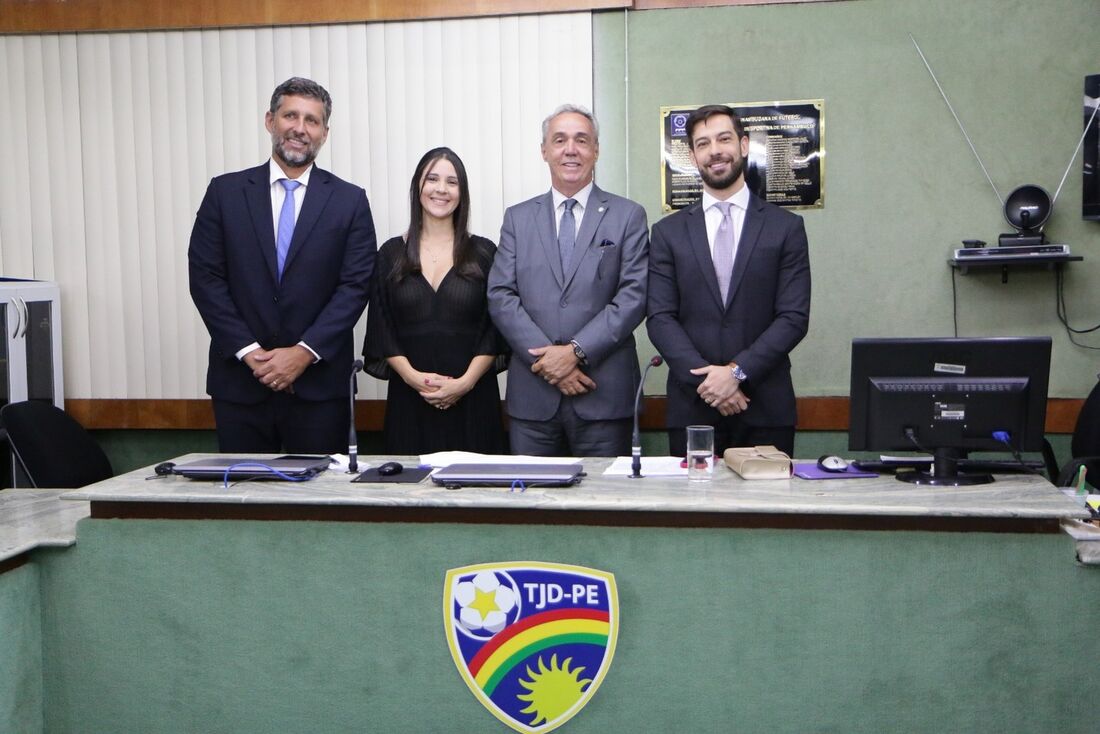 Renato Veloso, Clécio Rego Barros, Evandro Carvalho e Ulisses de Brito