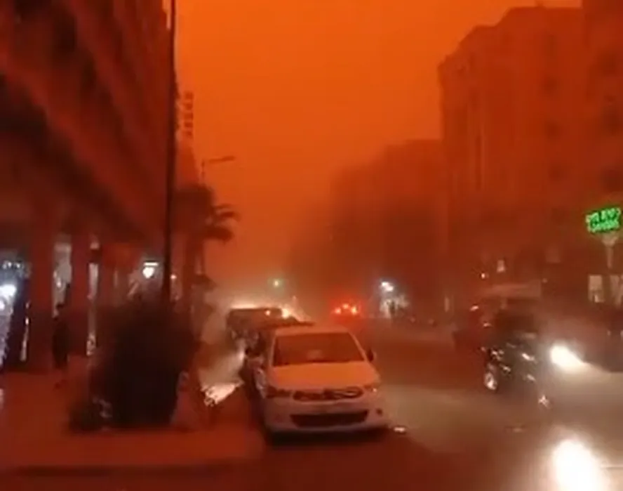 Tempestade de areia deixa uma pessoa morta no Marrocos