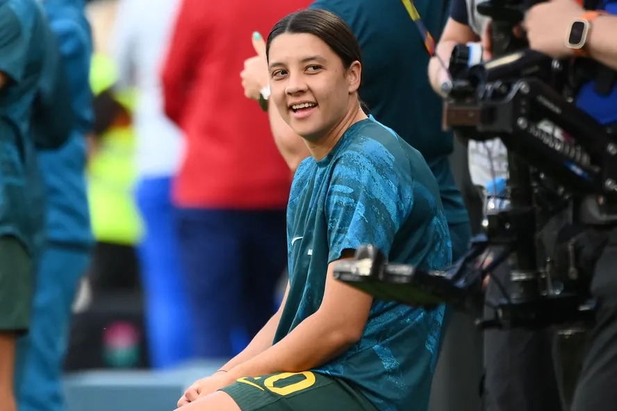 Capitã da seleção australiana Sam Kerr