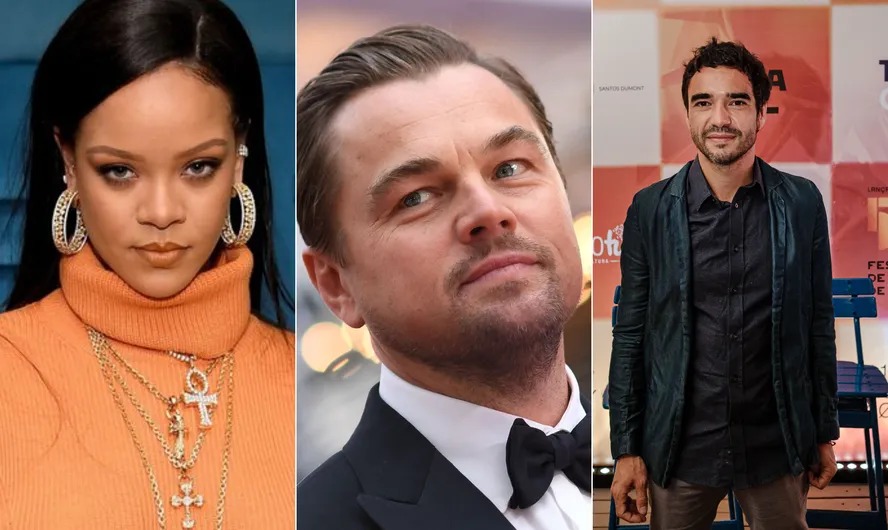 Rihanna, Leonardo DiCaprio e Caio Blat